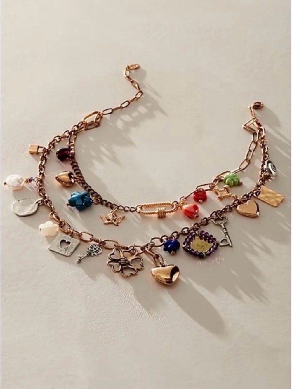 Free People Maxamillion Charm Necklace